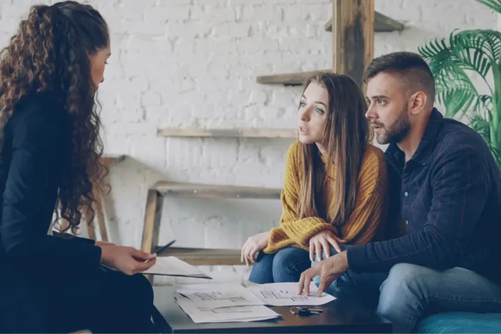 Tax attorney discussing tax representation options with clients